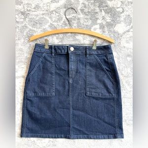 The Loft Jean Skirt